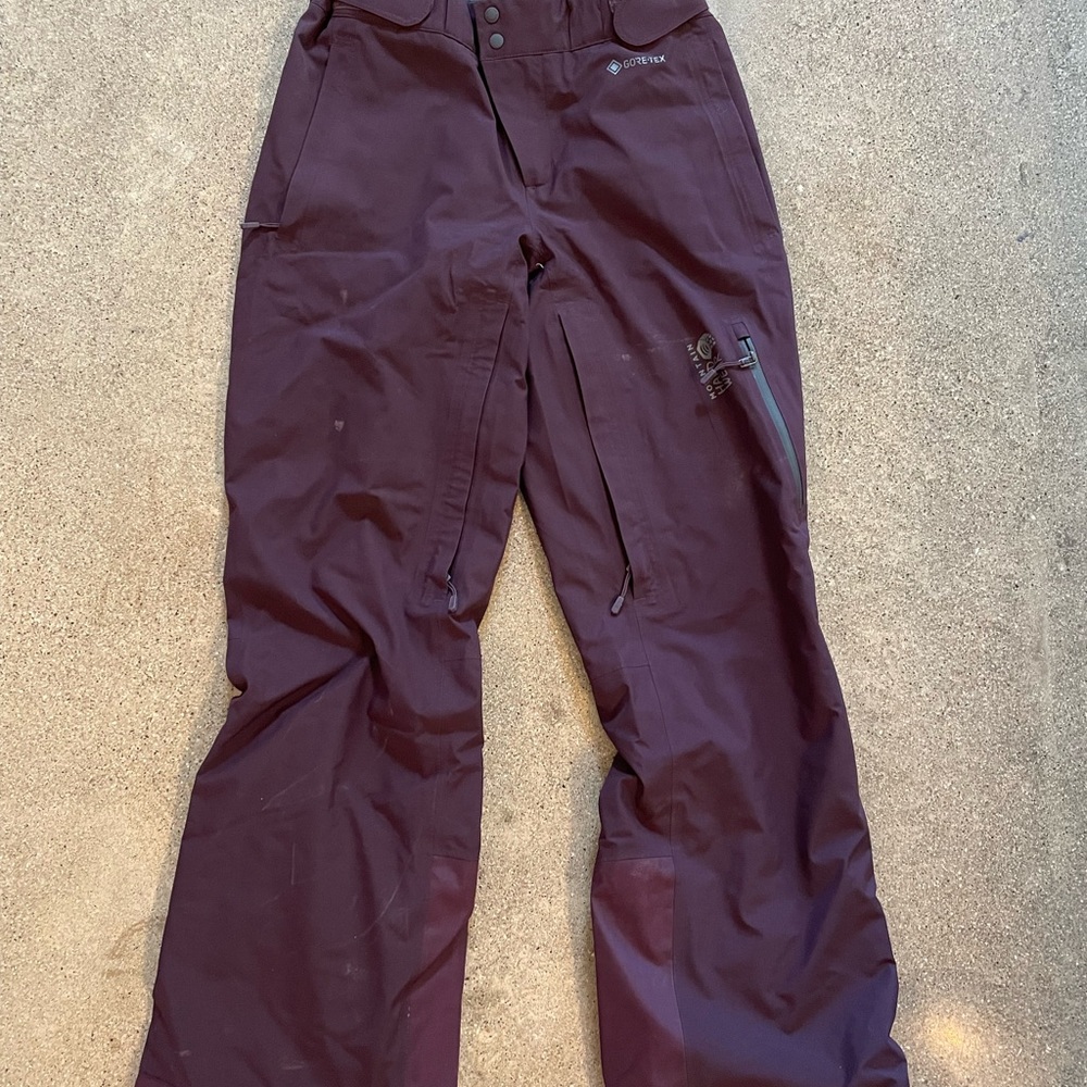 Womens Mountain Hardware Cloud Bank Insulated Snow Pants. XS. Like new!